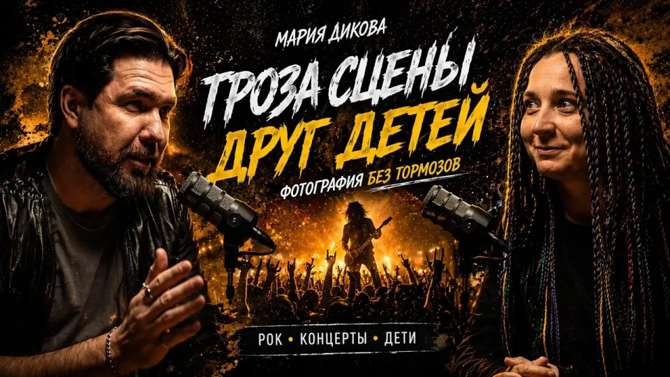 Подкаст с Марией Диковой: от рок-звёзд к детским садам